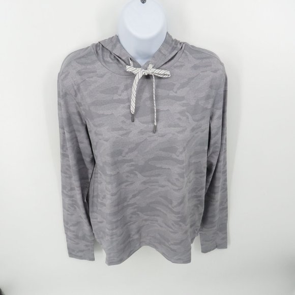 Members Mark Women's Gray Hooded Shirt XL NWT - Picture 1 of 4
